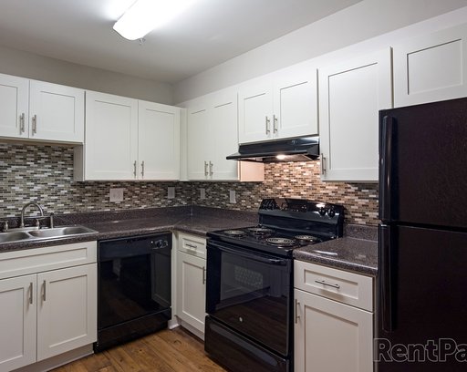 kitchen AT KRC Hilltops apartment community in the heart of Norcross, GA